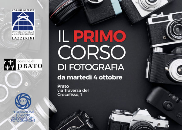 Corso base di fotografia a prato organizzato da il primo terzo in collaborazione con il comune di Prato